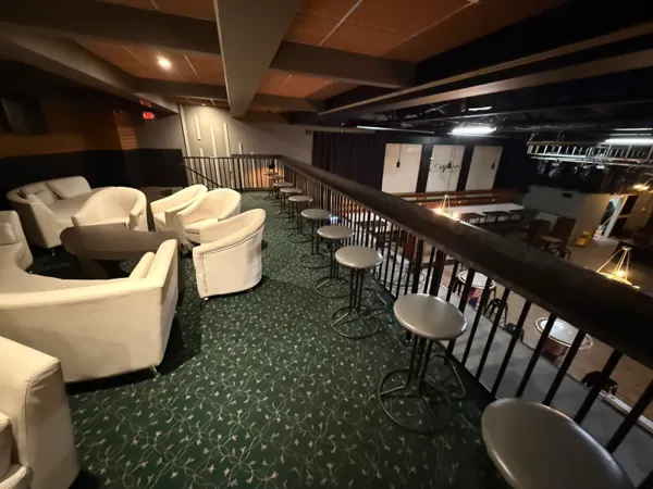Main floor space and stage views